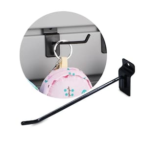 Gancho Painel Canaletado 20cm com 100 Unidades Expositor Capinha Celular Ferramentas Loja Comércio