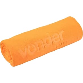 Toalha 40x60cm 400gsm Microfibra Laranja Vonder Plus