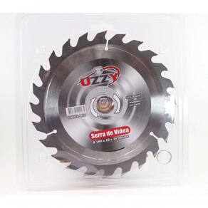 Disco Serra Circular 180 Mm X 24 Dentes Furo 20 Mm- Uzzy