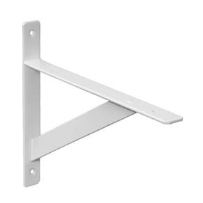 Suporte Prateleira Mão Francesa Reforçada Prat-K 50cm Branco