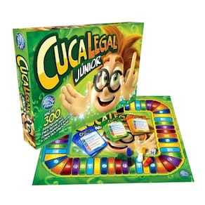 Jogo De Mesa Cuca Legal Júnior Tabuleiro Didático Infantil - Pais e Filhos
