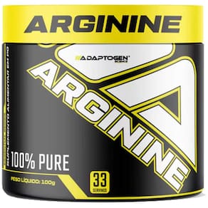 Arginina L Suplemento Arginine 100% Puro 100g Adaptogen