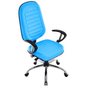 Cadeira para Escritório Presidente Gomada Linha Blenda Azul