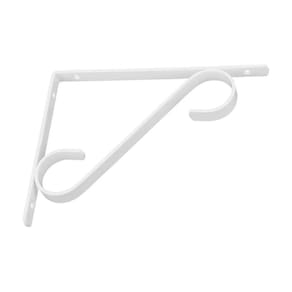 Suporte Prateleira Mão Francesa Colonial Prat-K 30cm Branco