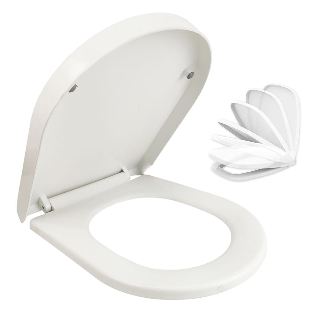 Tampa de Vaso Soft Close Fechamento Suave Assento Sanitario Fecha Devagar Privada Banheiro Lavabo Higienico Seguro Resistente