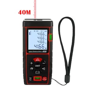 Trena Laser 40 Metros Alta Precisao Profissional Calcula Volume Distancia