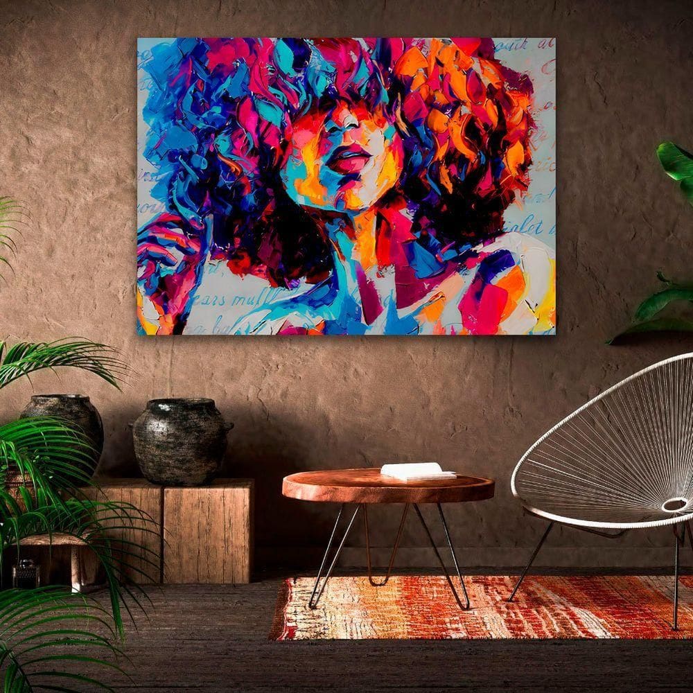 Quadro Decorativo Negra Color