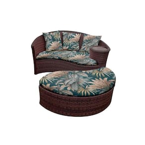 Chaise Orbit Com Puff Palmares Petróleo
