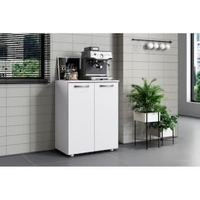 Balcão de Cozinha 2 Portas Denver Branco - Aramóveis
