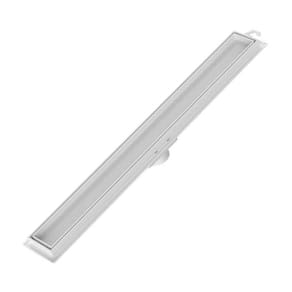 Ralo Linear Invisível 90cm Branco Tigre