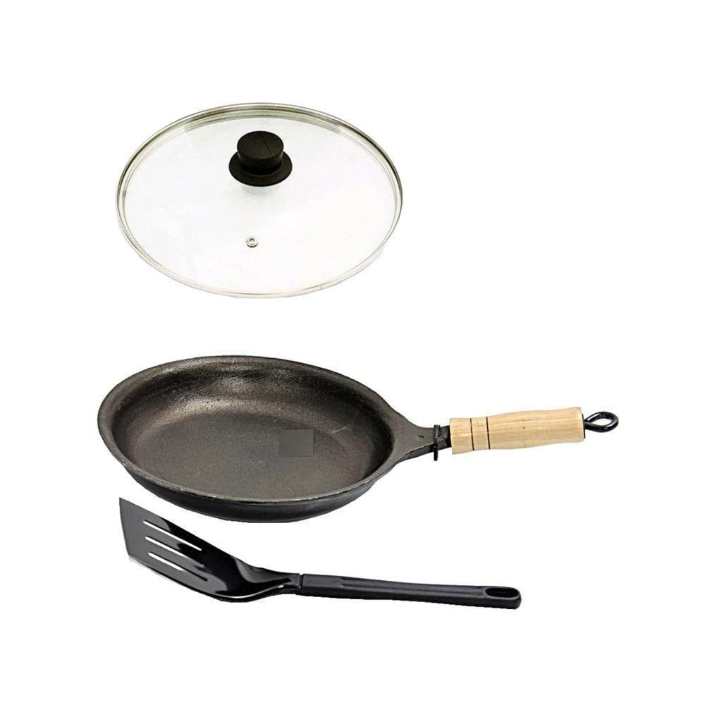 Frigideira Antiaderente Francesa De 22Cm T/V Cabo E Espátula