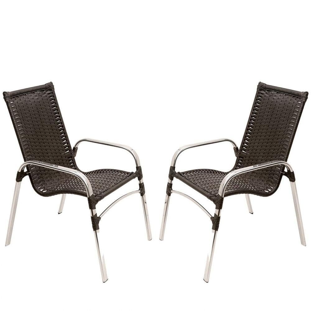 2 Cadeiras Emily Preta