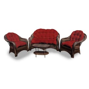 Conjunto De Sofá 1 Sofá + 2 Poltronas + 1 Mesa Centro