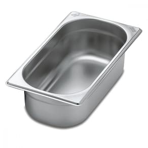 Cuba 1/3 Em Aço Inox Sem Alças Profundidade 150 mm Aço 304
