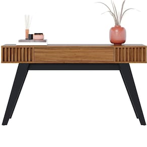 Aparador Para Sala 136 Cm Com Gaveta Riv1525 Noce Milano Clb Noce Milano