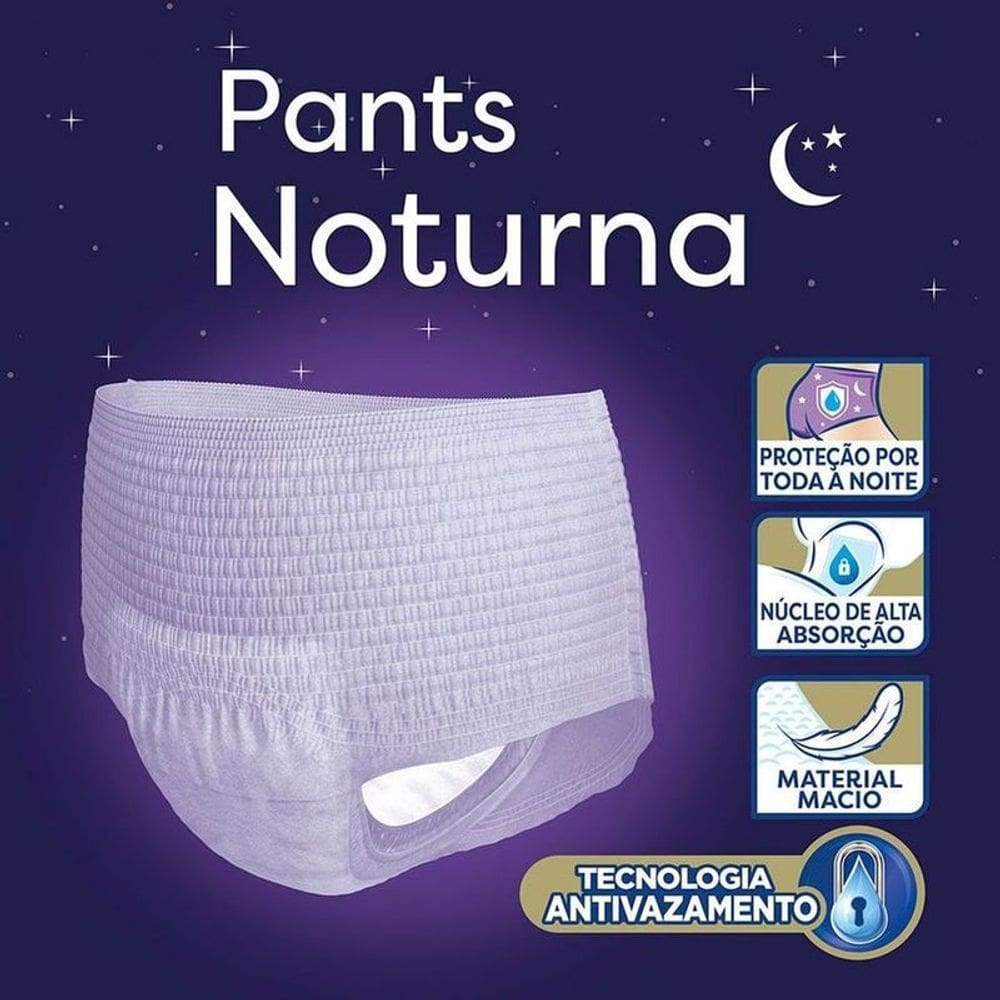 Tena Pants Noturna G/EG Leve 32 Pague 30 Unidades