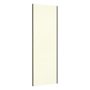 Porta De Correr Closet 80cm Inox Sem Kit Ferragem Kashmir