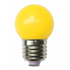Lâmpada G45 Led 1w 220v E27 Amarela