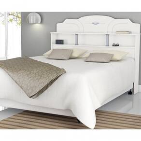 Cabeceira Casal Estrela 1,40 Branco - Vitamov 0410510