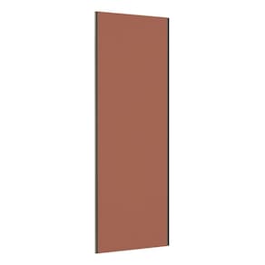 Porta De Correr Closet 80cm Inox Sem Kit Ferragem Gaia