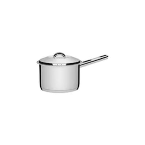 Caldeirão Tramontina Solar Em Aço Inox Fundo Triplo Com Tampa E Cabo 14 Cm 1,5 L Tramontina