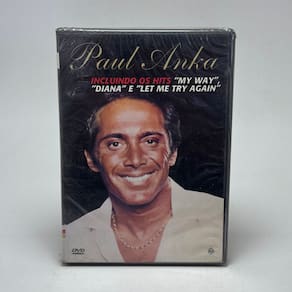 Dvd Paul Anka - My Way, Diana e Let Me Try Again