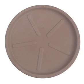 Base Redonda 40 X 3 Cm Cor 16 - Antique Castanho