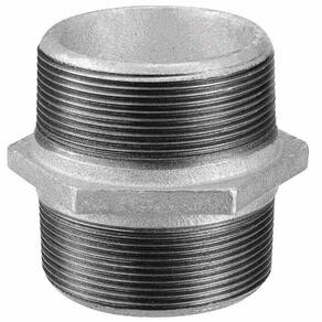 Niple Duplo Galvanizado Tupy Tamanho 3-8"