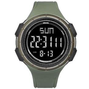 Relógio Masculino Smael Ws-1618 à Prova D`água Verde