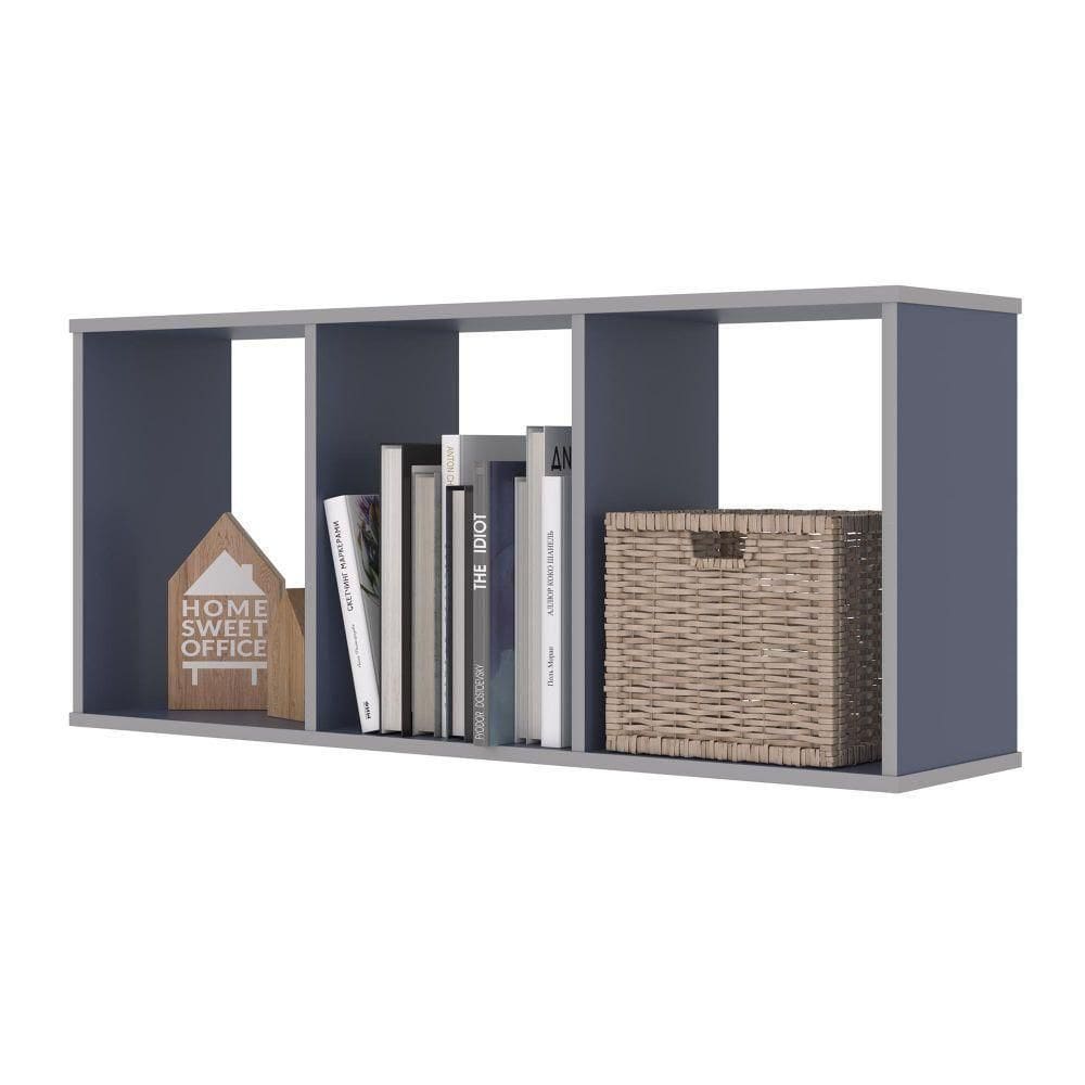 Kit De 3 Nichos Aras Azul