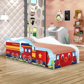 Cama Trem Da Alegria Joy Vermelho Infantil