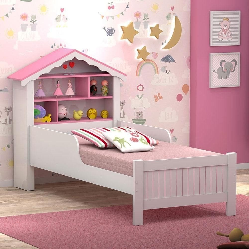 Cama Casinha Rosa Casa