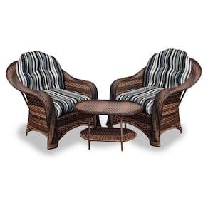 Conjunto De Poltronas 2 Poltronas + 1 Mesa Centro Preto