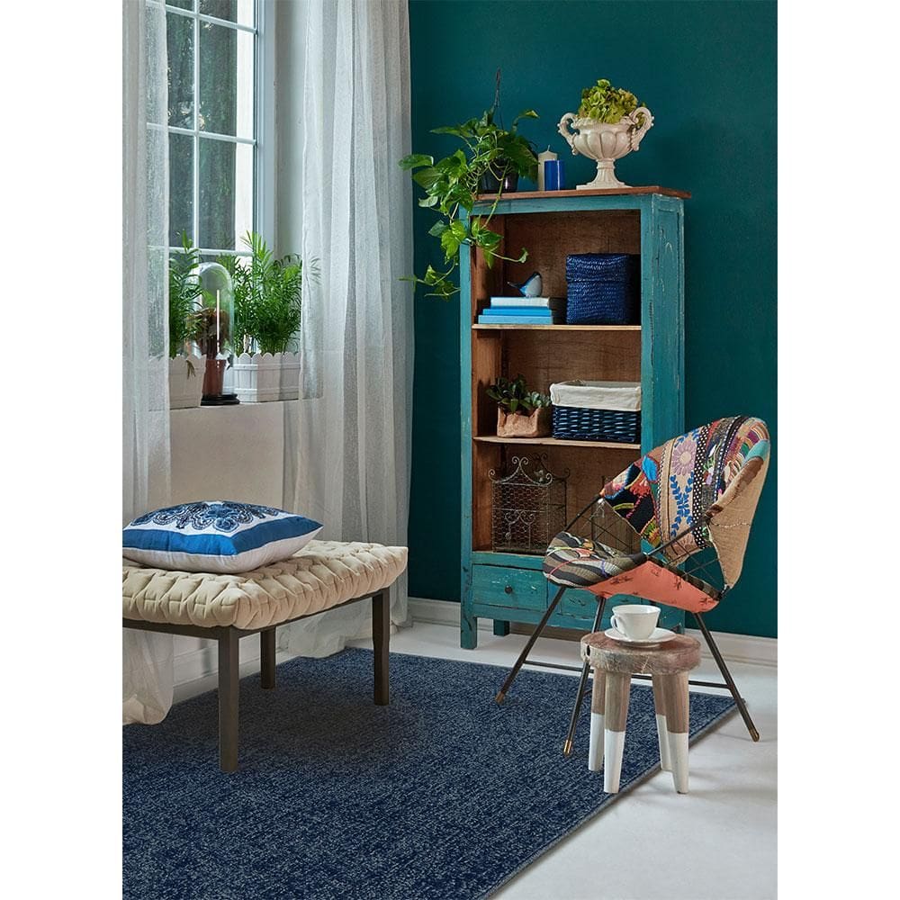 Tapete Para Sala Elegant Navy 1,00x1,50 São Carlos