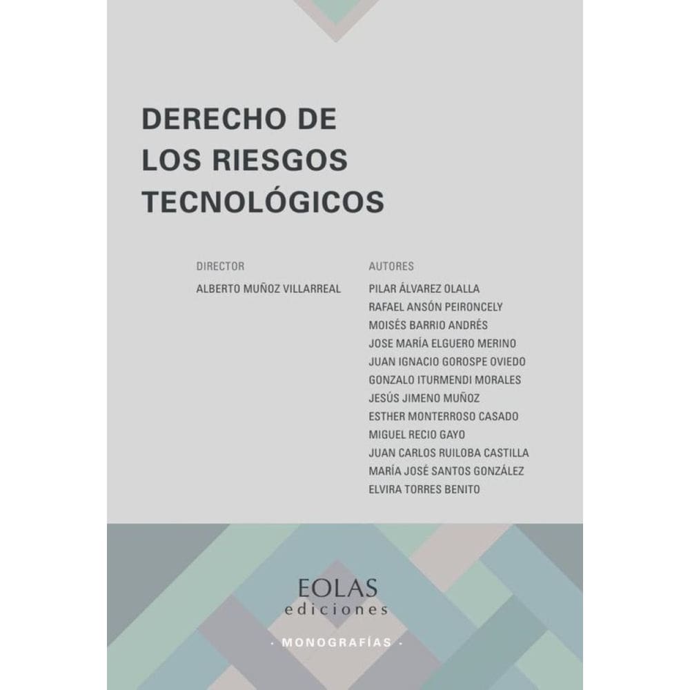 Derecho de los riesgos tecnológicos - Espanhol