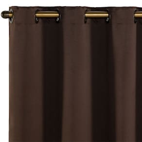 Cortina Blackout de Tecido Liso 4.00 x 2.30 Mts Vivalutex LisboaTabaco