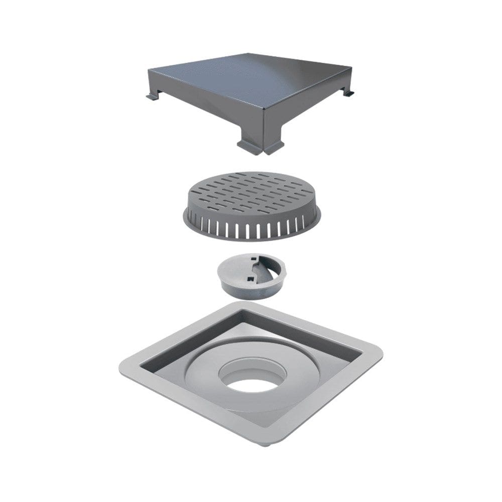 Ralo Linear  Square 15x15 210 Tp Inox