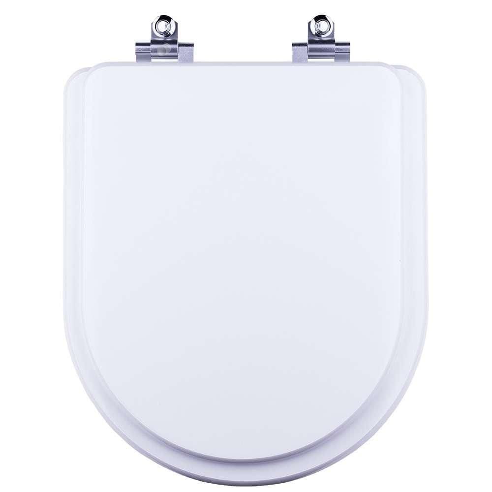 Tampa De Vaso Sanitario Com Amortecedor Carrara Branco Para Bacia Deca