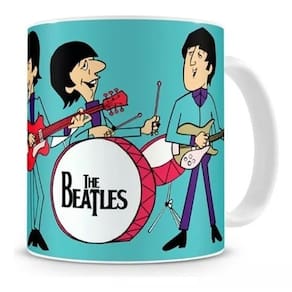 Caneca Beatles Desenho Banda