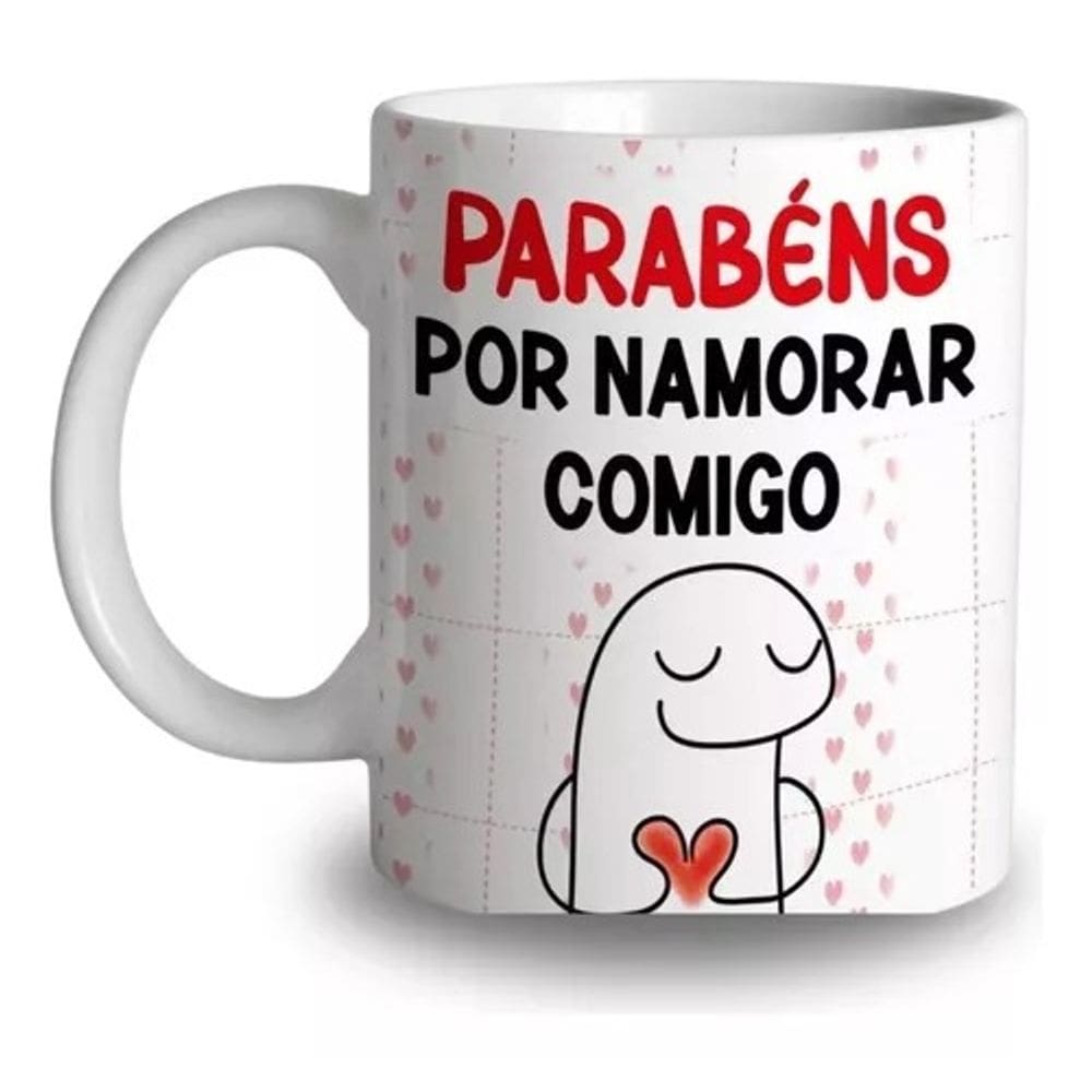 Caneca Meme Bento Flork Presente Dia Dos Namorados Especial