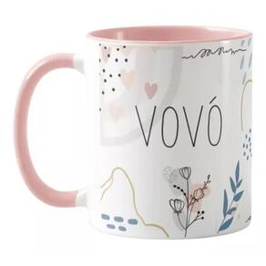 Caneca Feminina Minimalista Presente Avó Para Melhor Vovó