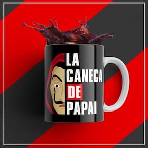 Caneca personalizada dia dos pais vários modelos 325ml