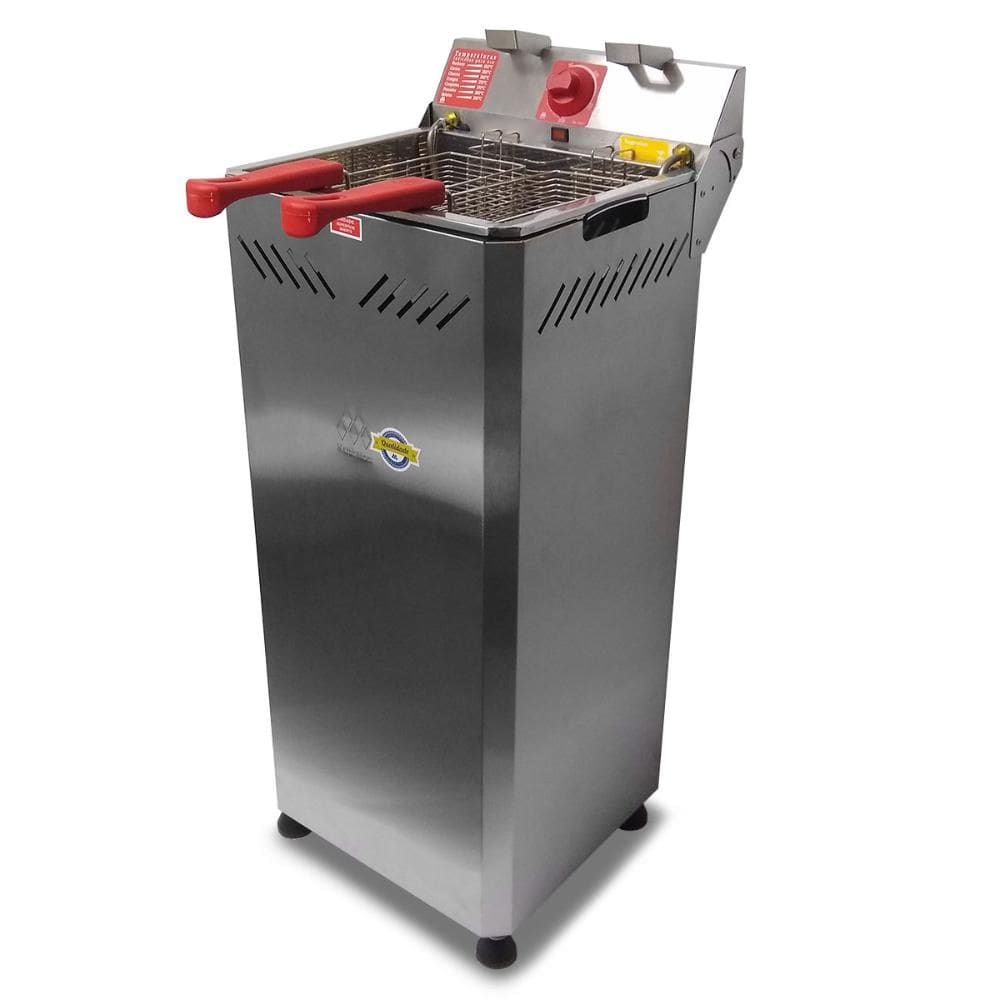 Fritadeira Água e Óleo 25 Litros Fritador de Batata Gabinete Marchesoni