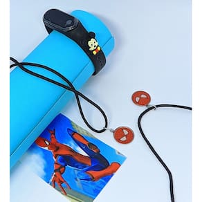 Kit Relógio Infantil Digital Led Silicone Personagens Anime 3D + Colares Amizade Best Friends Menina Menino Presente