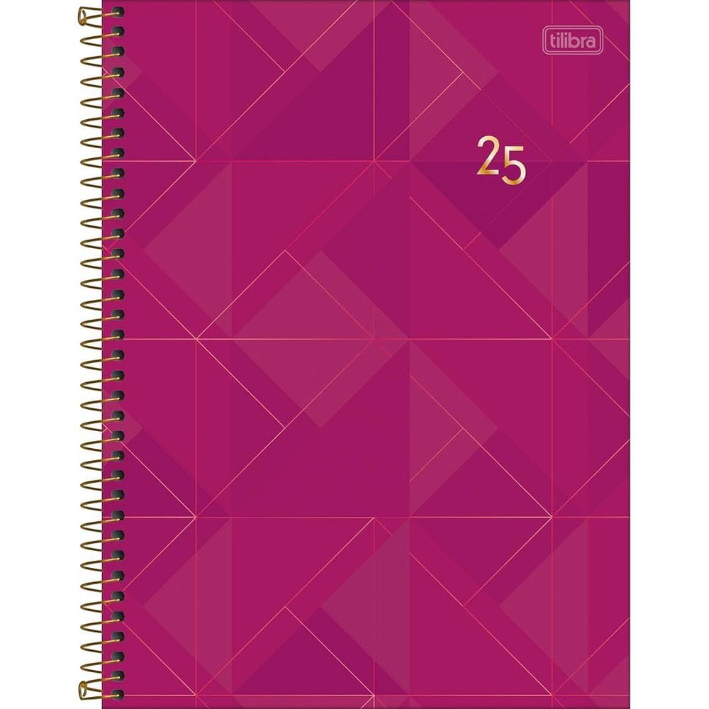 Agenda Executiva Espiral Diária 20 x 27,5 cm Spot 2025 Tilibra 8871