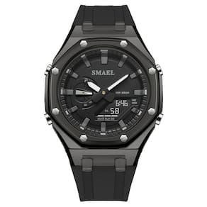 Relógio Esportivo Feminino Smael Sl-8088 à Prova D`água Preto