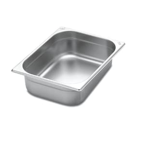 Kit 4 Cubas Gastronomica Inox Gn 1/2 X 100Mm (325X265Mm)