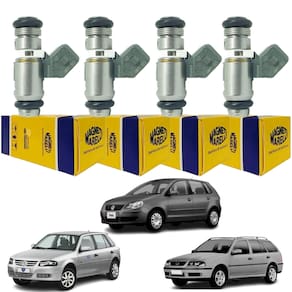4 Bicos Injetores Gol Parati Polo 1997 a 2003 IWP113 Magneti
