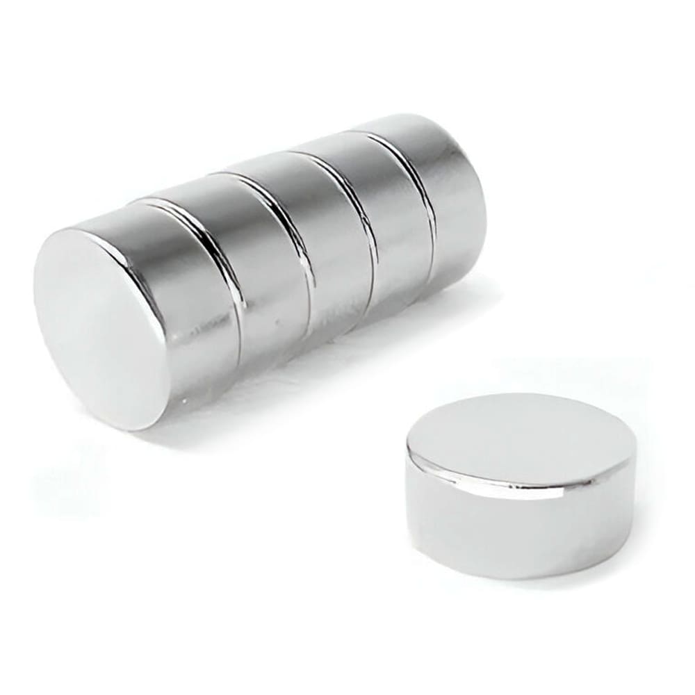 10Un. Imã De Neodímio Disco Forte 10x5 - 10mm X 5mm - N35