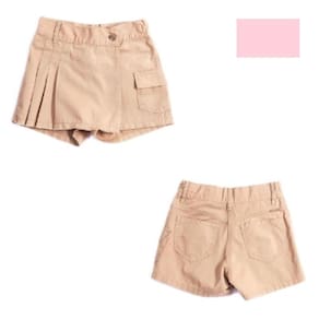 Shorts saia sarja com pregas Pullga